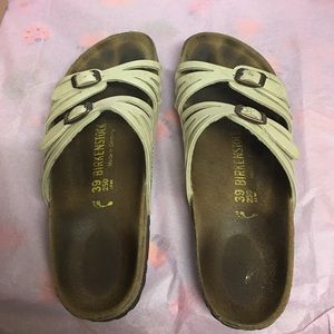 😍Birkenstock Granada Off white pearl size 39😍