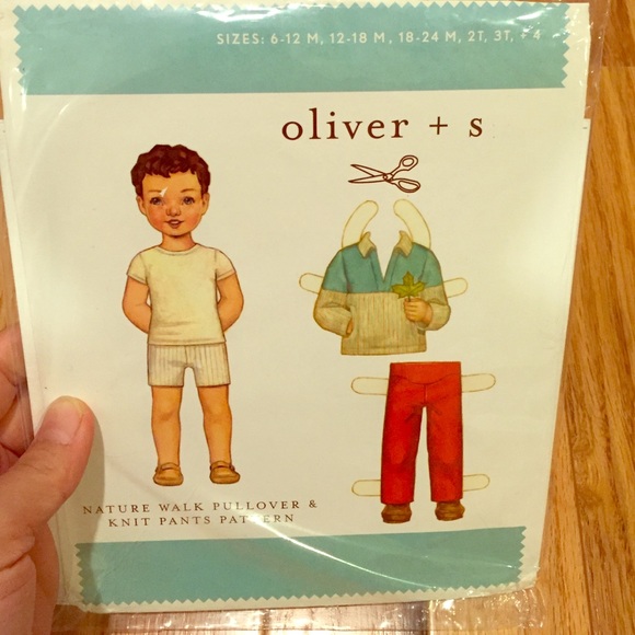 Oliver + s sewing pattern for boy