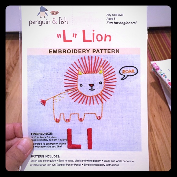 Embroidery pattern