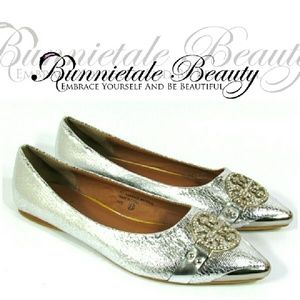 Shully's/Silver Baby Doll Shoes