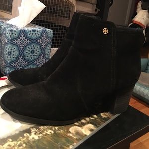 Tory burch ankle booties