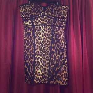 Sofia Vergara Strapless Dress