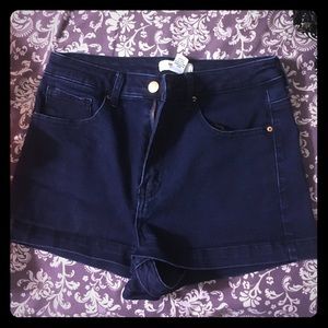 High Waisted Jean Shorts