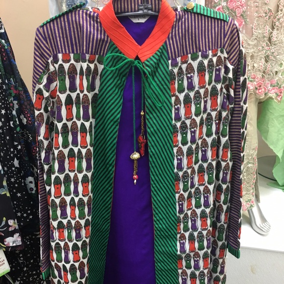 Gown style top