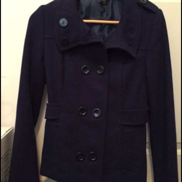 Navy Blue Coat with lining