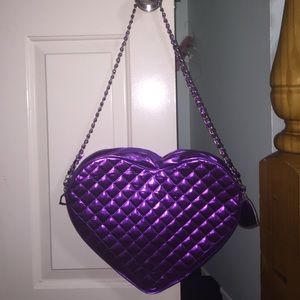 Purple JB heart purse.