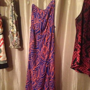 Glam Strapless Dress