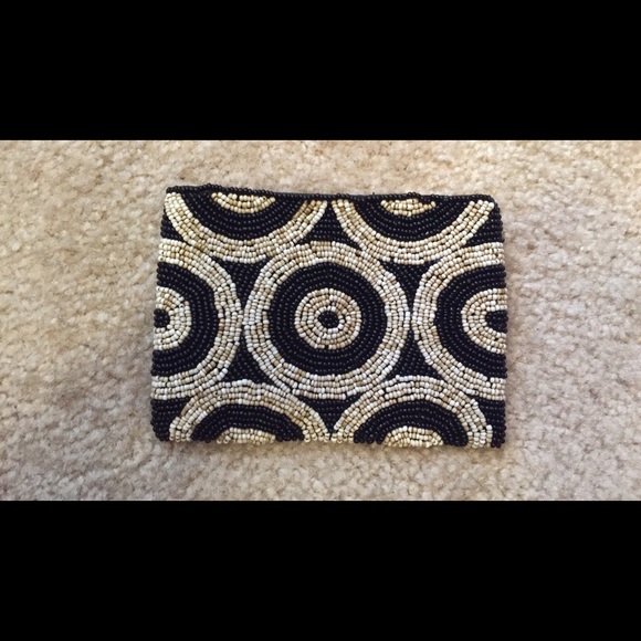 Hand Beaded Coin Purse/Wallet