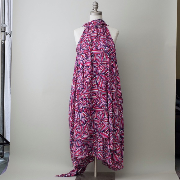 Marc by Marc Jacobs Printed Silk Dress