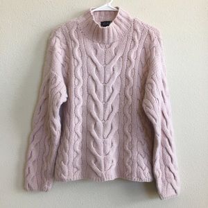 Limited Handknit Pink Sweater