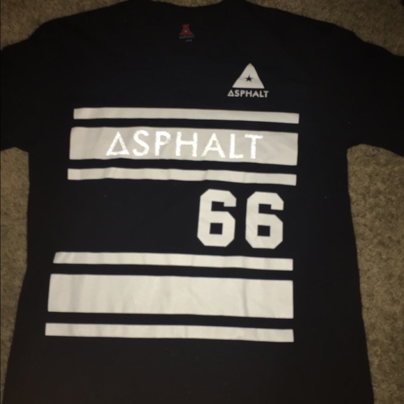 Asphalt Name Brand T Shirt