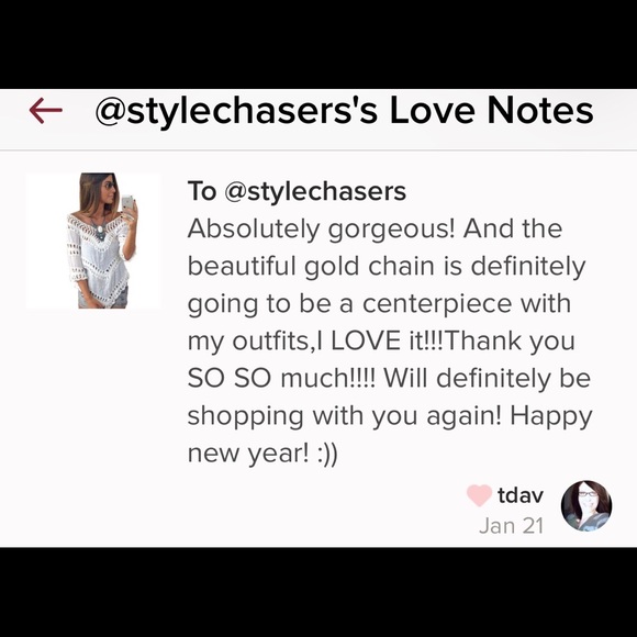 White Crotchet Boho Beach Top "One Size Fits Most" - Picture 7 of 8