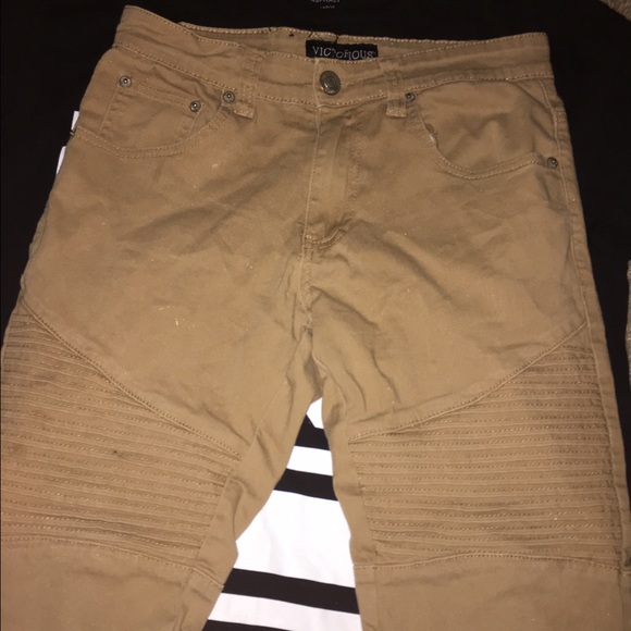 Jeans khaki Color