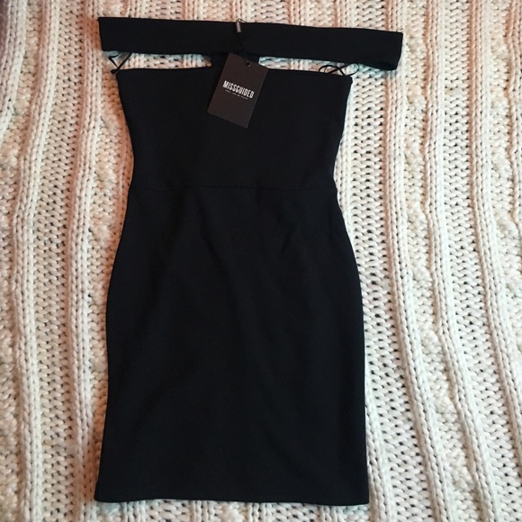 Black cut out Mini Dress