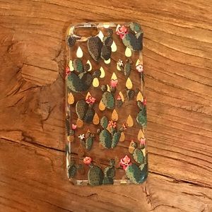 Clear cactus IPhone 6 case