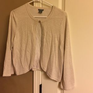 Ann Taylor cropped 3/4 sleeve sweater