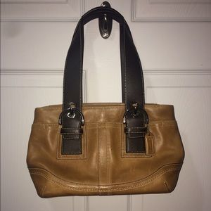 COACH Leather Shoulder Bag