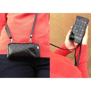 iPhone 6/6s case cross body with pouch