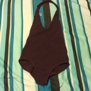 American Apparel Maroon Body Suit