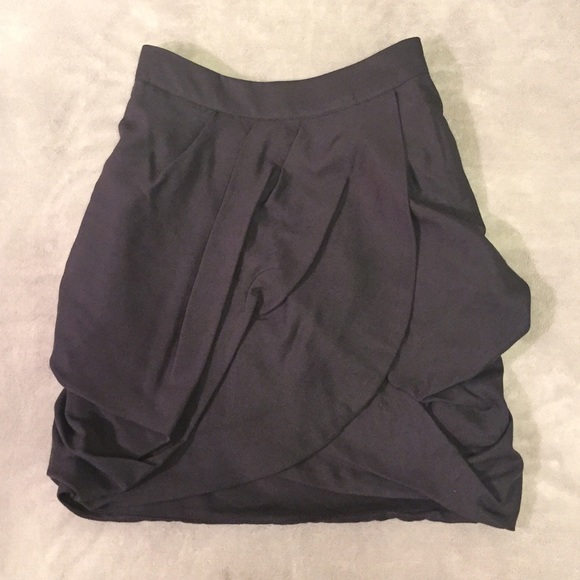 Asymmetrical Mini Skirt