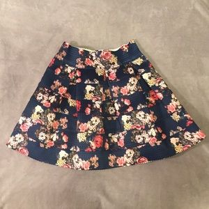 High-waisted Mini Skirt