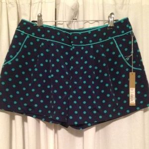 NWT LC Lauren Conrad Polka Dots Shorts