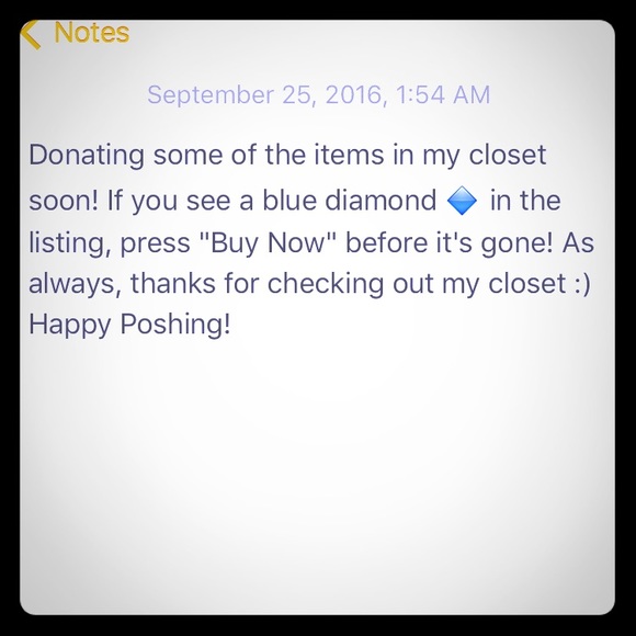 🔷SOME ITEMS ARE BEING DONATED SOON! 🔷