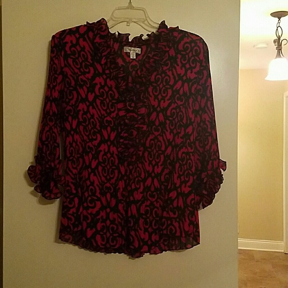 Dressbarn Fancy Blouse