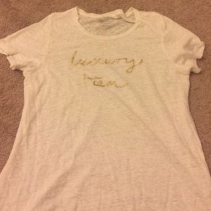 Jcrew sheer t-shirt