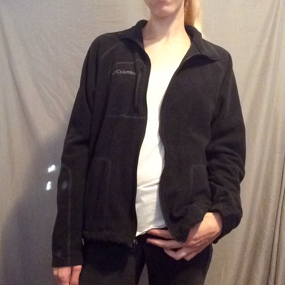 Black Columbia Fleece Sweatshirt