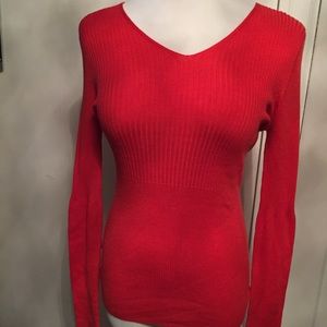 Red sweater