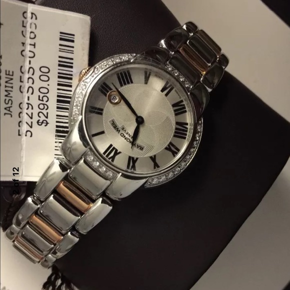 Women\'s Swiss Jasmine Diamond1/4 cttw two tone29mm