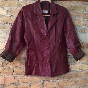 Vintage leather jacket