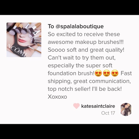 Almost Sold Out! 11 piece bamboo brush kit💄😍💄 LAST TWO ‼️ - Picture 2 of 4