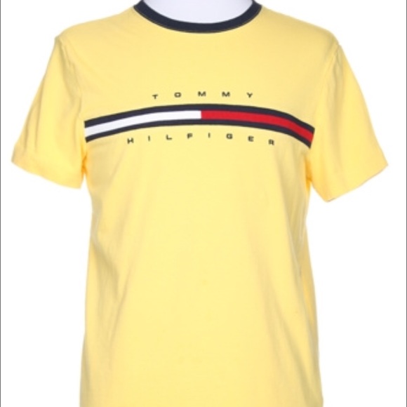 Tommy Hilfiger Tops - Tommy hilfiger yellow tshirt (mens)