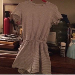 Striped AA T shirt Romper