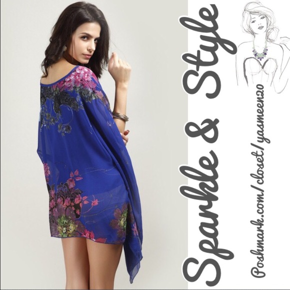 💖Boho batwing sleeve blouse - Picture 3 of 4