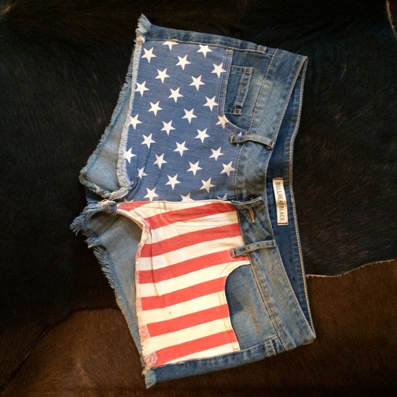 American flag shorts