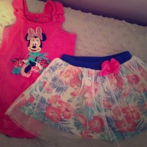 Minnie Mouse summer set - so cute!!