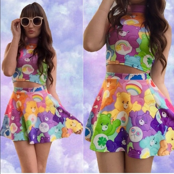 ASOS Care bear Crop set XS. #carebears #colorful