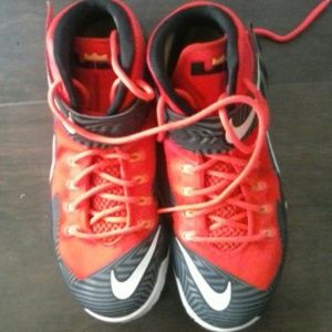 Nike LeBron James hightop sneakers
