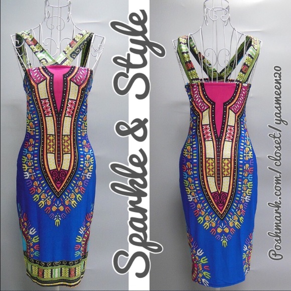 ✨💖 Patterned bodycon dress 💖✨ - Picture 3 of 3