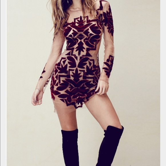 For Love and Lemons Vienna Mini Dress Size M