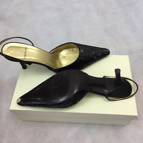 Vera Wang Sling Back Sandals - Picture 3 of 4