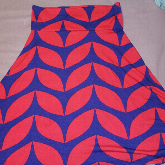 Lularoe Medium Azure Skirt WORN ONCE
