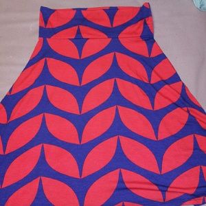 Lularoe Medium Azure Skirt WORN ONCE