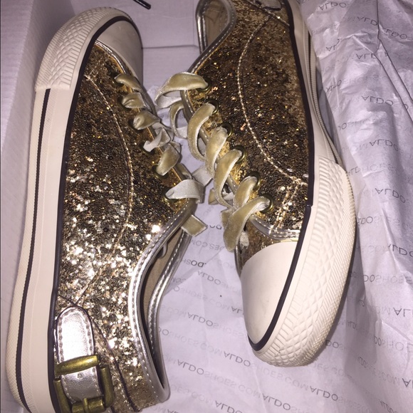 Sparkly sneakers
