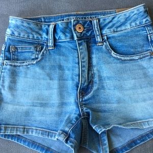 American Eagle Hi-rise Shortie size 0