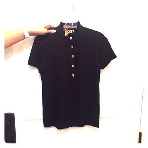 Tory burch black knit top.