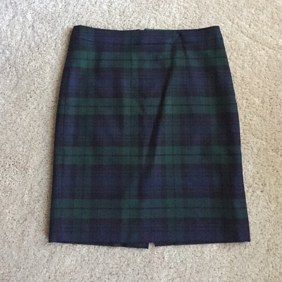 J. Crew Dresses & Skirts - SALE TONIGHT only ❗J Crew ️Plaid Pencil Skirt 💙